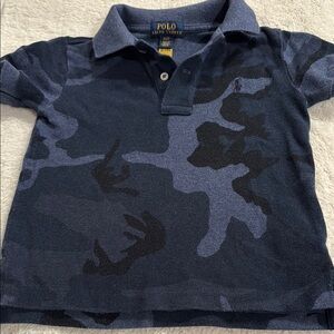 Boys navy blue polo shirts 2T